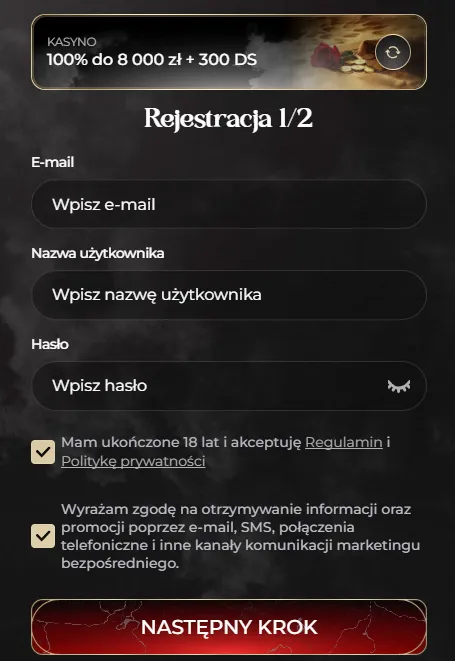 Rejestracja 2